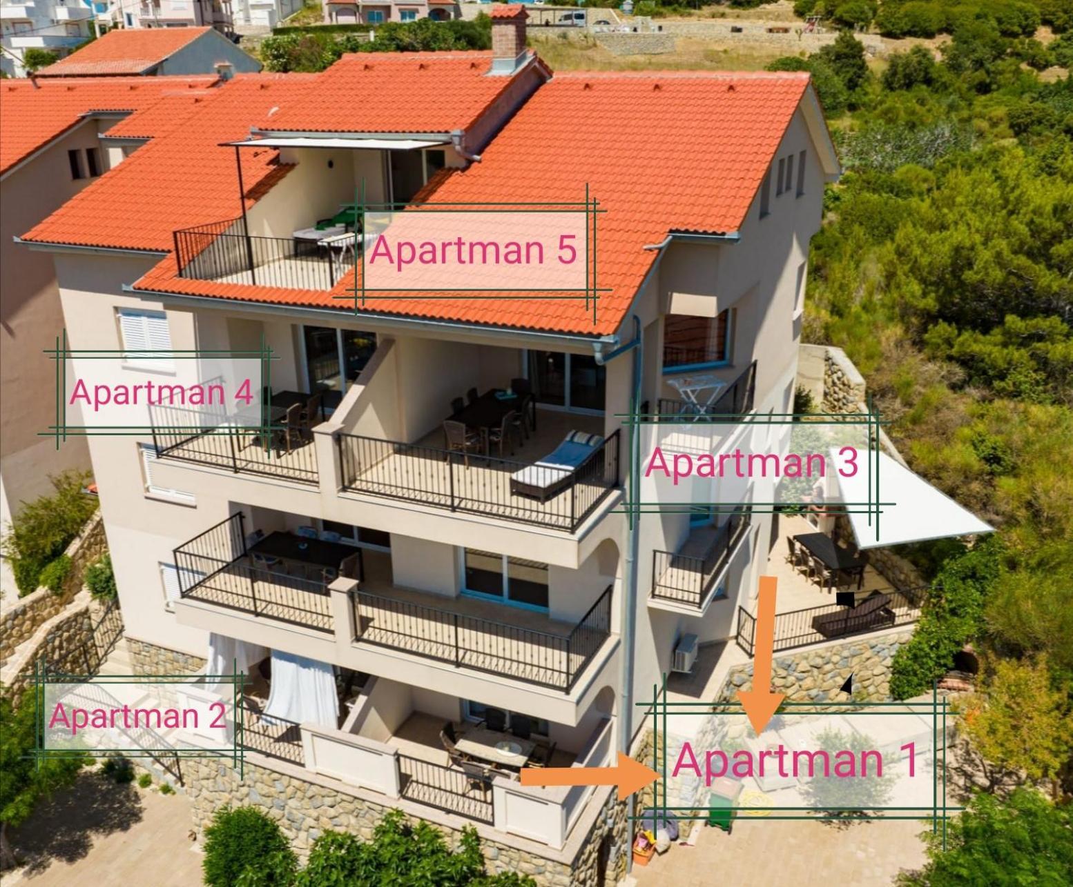 Haus Mit Meerblick Lopar Bagian luar foto